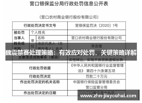 魏震禁赛处理策略:有效应对处罚,关键策略详解 魏震禁赛处理策略:有效应对处罚,关键策略详解